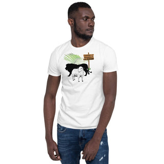 The King is Coming T-Shirt ShellMiddy The King is Coming T-Shirt Shirts & Tops Men White Lion Lamb Short Sleeve Cotton Shirt unisex-basic-softstyle-t-shirt-white-front-62434e711a2a4 unisex-basic-softstyle-t-shirt-white-front-62434e711a2a4-5