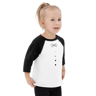 Toddler Bow Tie Baseball Shirt ShellMiddy Toddler Bow Tie Baseball Shirt Shirts & Tops toddler-baseball-shirt-white-solid-black-right-front-63ce18ba1f1e0 toddler-baseball-shirt-white-solid-black-right-front-63ce18ba1f1e0-6