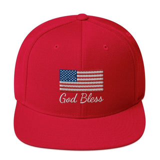 USA Flag Patriotic Snapback Hat ShellMiddy USA Flag Patriotic Snapback Hat Hat classic-snapback-red-front-6493b9d20ddc8 classic-snapback-red-front-6493b9d20ddc8-7