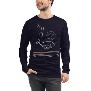 Under Water Whale T-Shirt ShellMiddy Under Water Whale T-Shirt Shirts & Tops Under Water Whale T-Shirt unisex-long-sleeve-tee-navy-front-6245e5d8e8808 unisex-long-sleeve-tee-navy-front-6245e5d8e8808-7